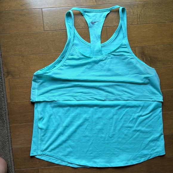Nike Run Tank MEDIUM TEAL - Picture 3 of 3